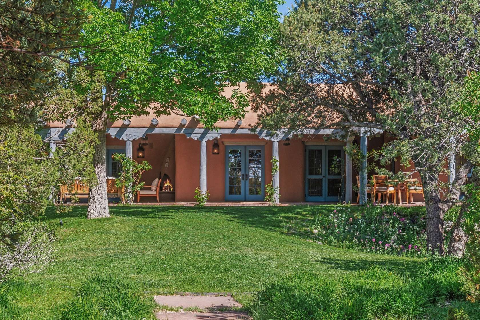 5 Acres of Land with Home for Sale in Santa Fe, New Mexico