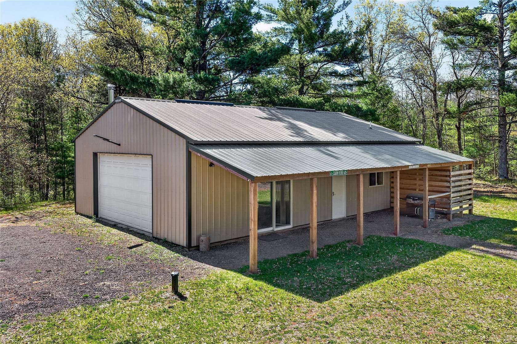 3.13 Acres of Land with Home for Sale in Minong, Wisconsin