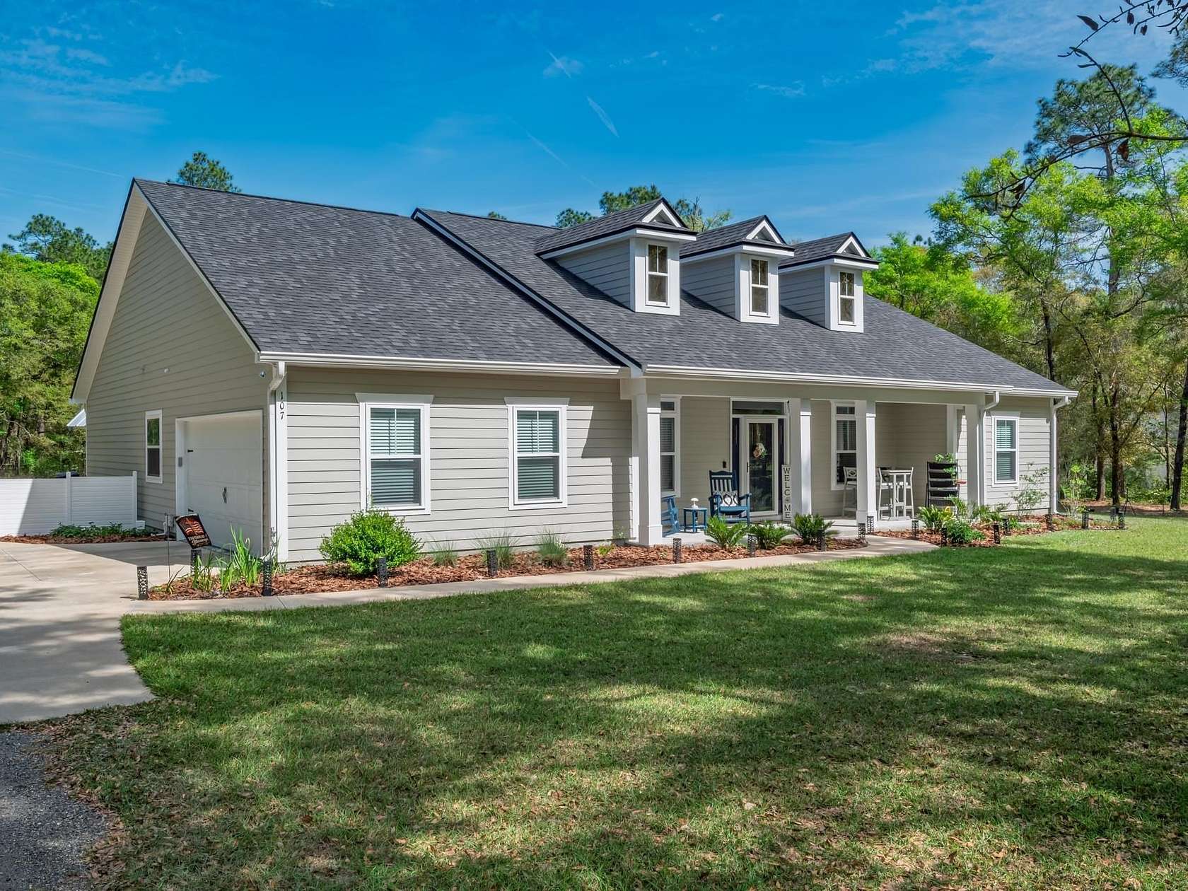 2 Acres of Land with Home for Sale in Crawfordville, Florida