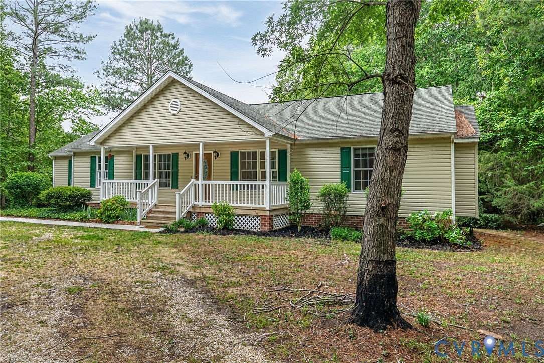 11.4 Acres of Land with Home for Sale in Disputanta, Virginia