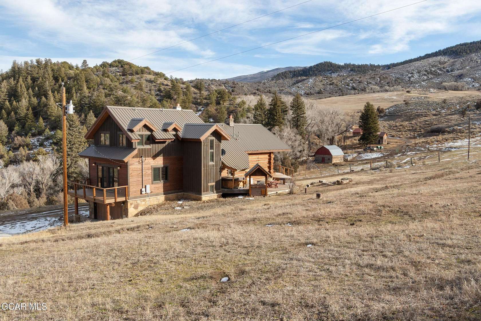 198 Acres of Recreational Land with Home for Sale in Bond, Colorado