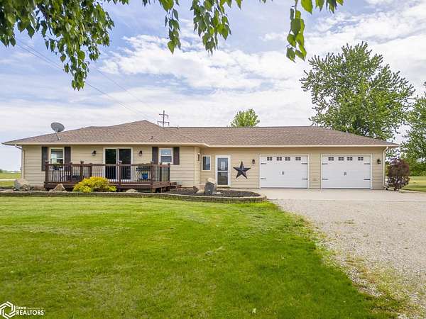 2.3 Acres of Land with Home for Sale in Marble Rock, Iowa