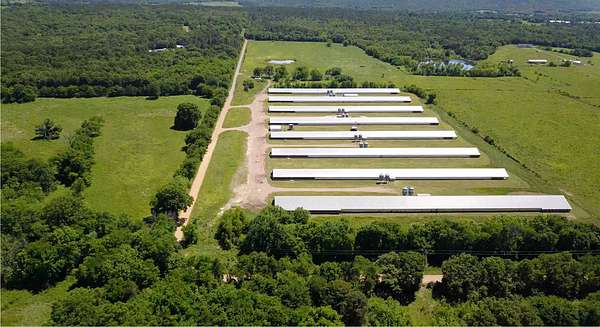 40 Acres of Agricultural Land with Home for Sale in Poteau, Oklahoma