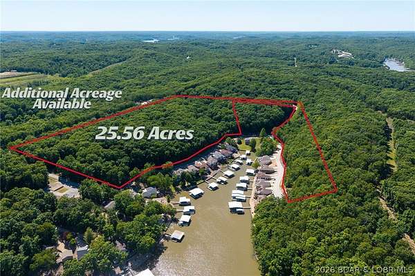 25.6 Acres of Recreational & Residential Land for Sale in Sunrise Beach, Missouri