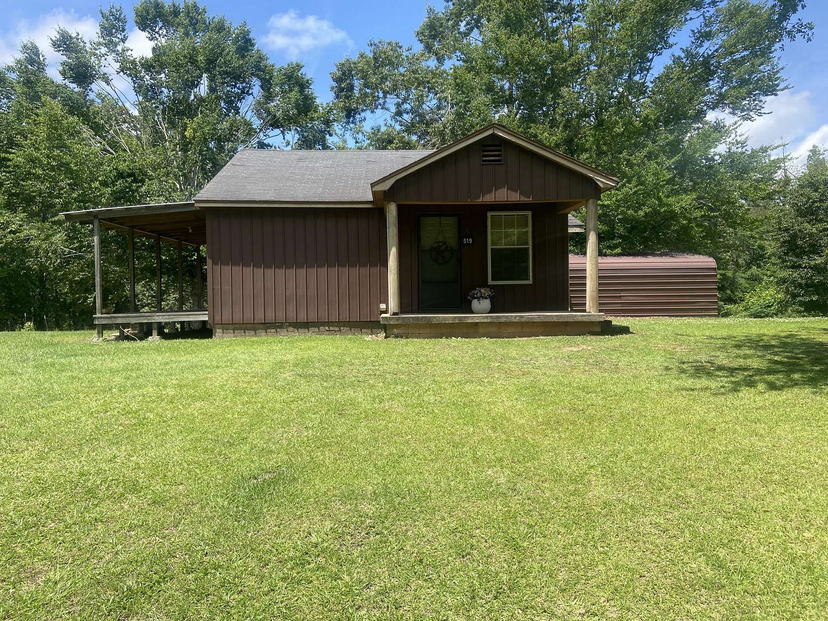 1.5 Acres of Land with Home for Sale in Burnsville, Mississippi