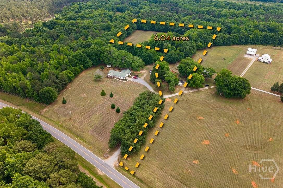 6 Acres of Improved Residential Land for Sale in Bishop, Georgia