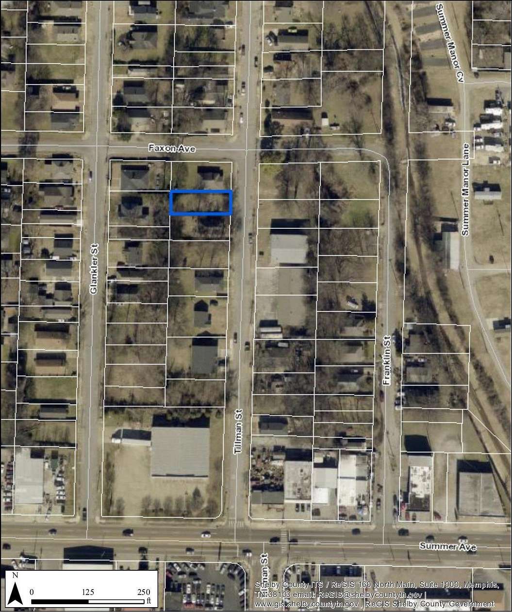 0.09 Acres of Residential Land for Sale in Memphis, Tennessee