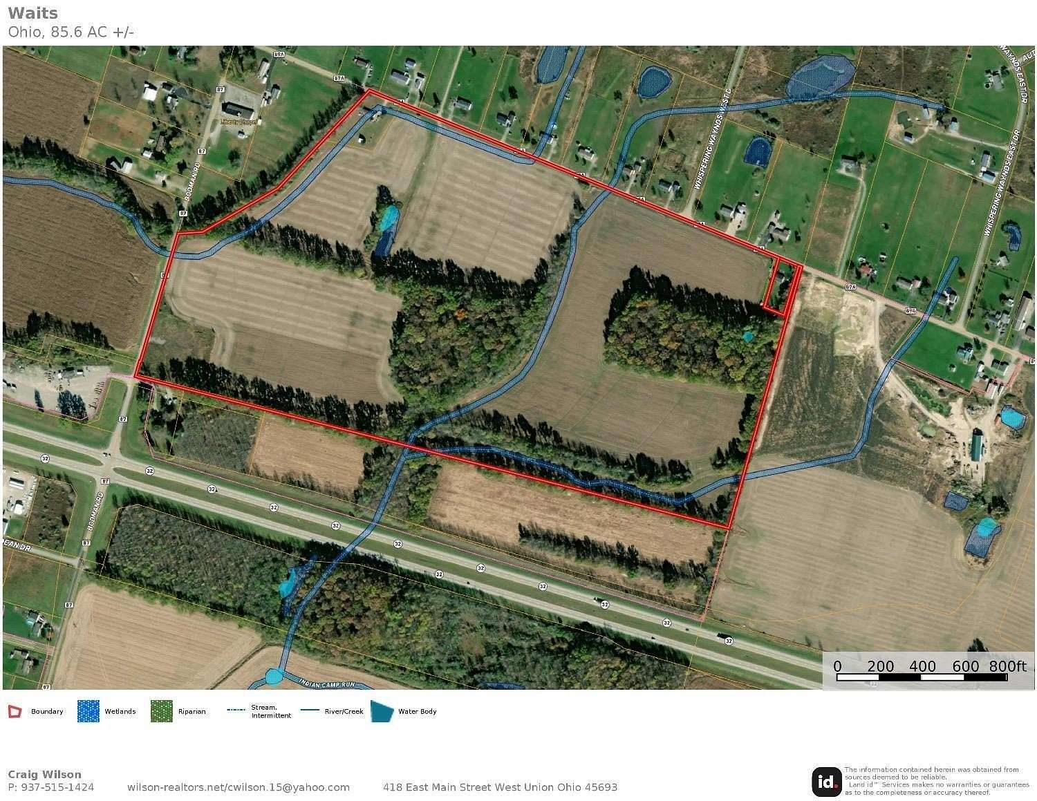 68.5 Acres of Mixed-Use Land for Sale in Sterling Township, Ohio