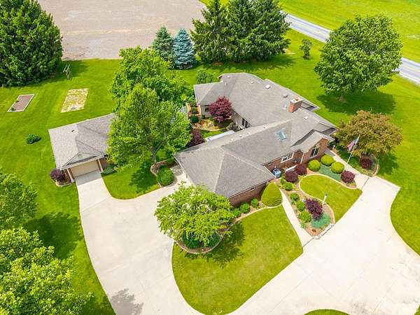1.6 Acres of Land with Home for Sale in Spencerville, Indiana