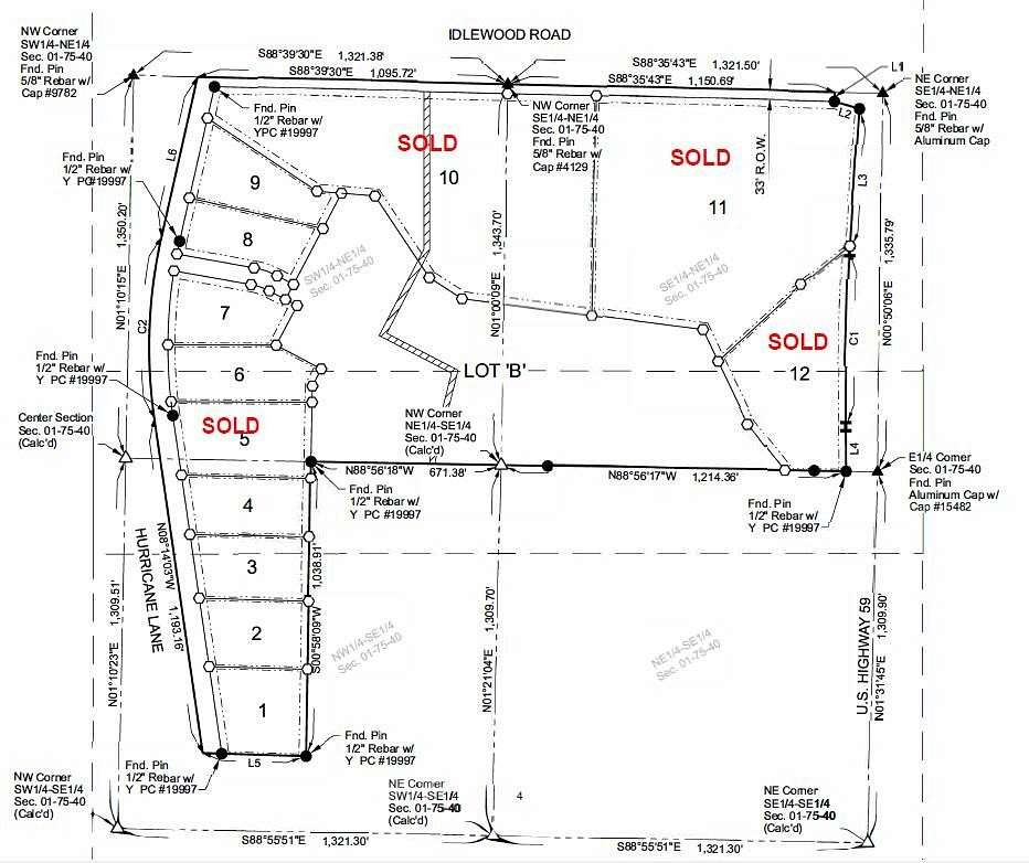 2.12 Acres of Residential Land for Sale in Oakland, Iowa