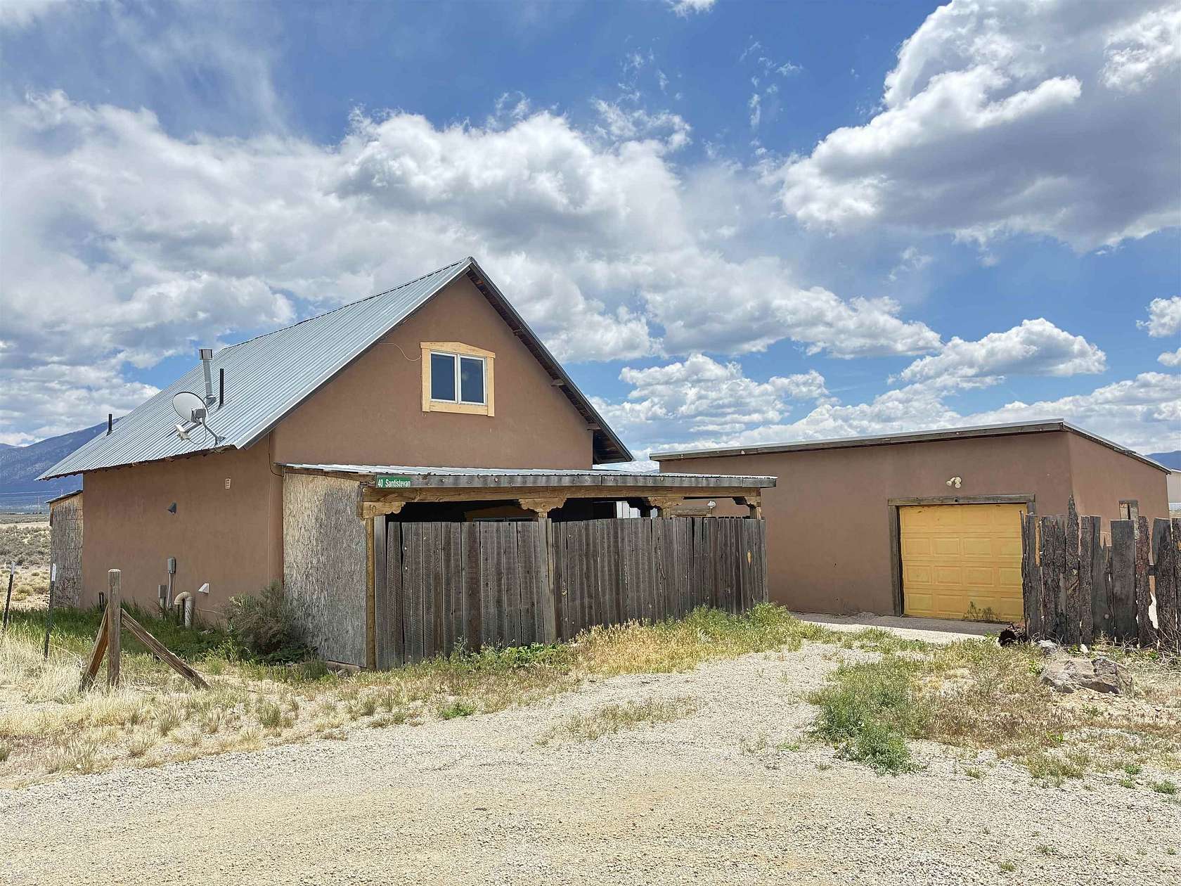 1.66 Acres of Land with Home for Sale in El Prado, New Mexico