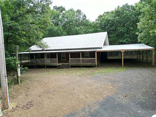 6.3 Acres of Land with Home for Sale in Belleville, Arkansas