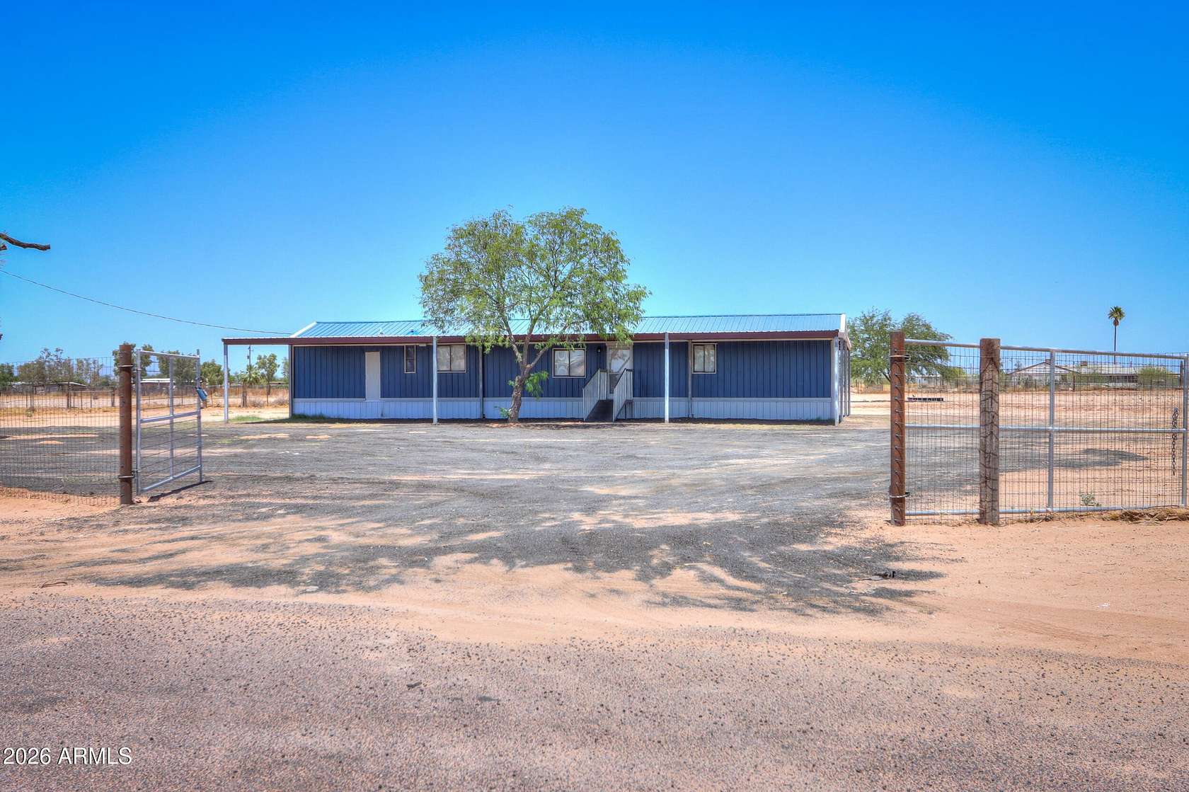 3.59 Acres of Land with Home for Sale in Stanfield, Arizona