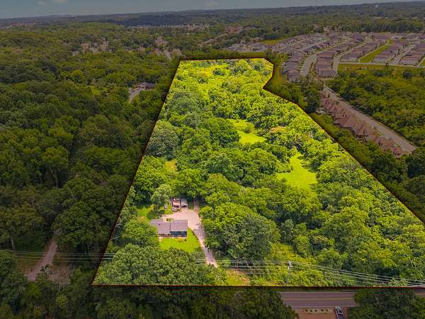 14 Acres of Land with Home for Sale in Hermitage, Tennessee