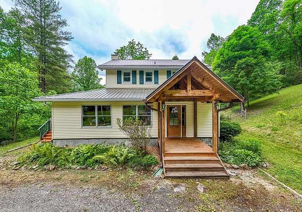 5 Acres of Land with Home for Sale in Cullowhee, North Carolina