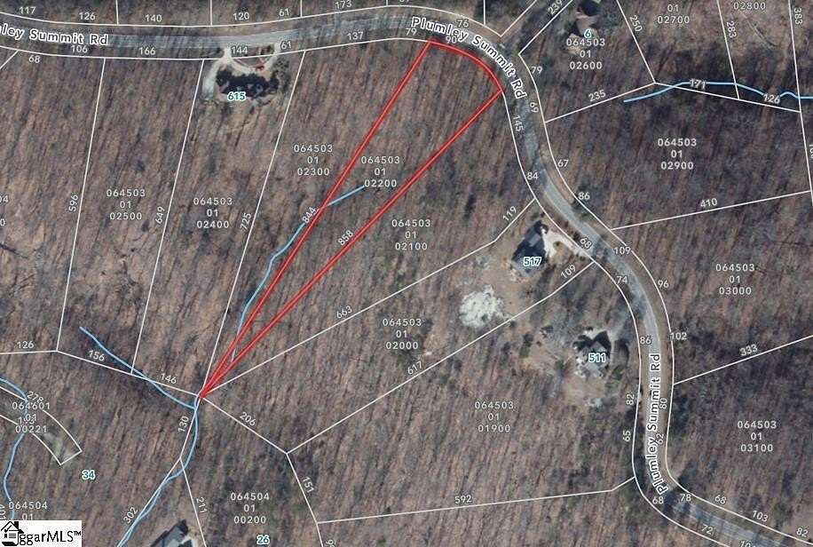 1.72 Acres of Residential Land for Sale in Landrum, South Carolina