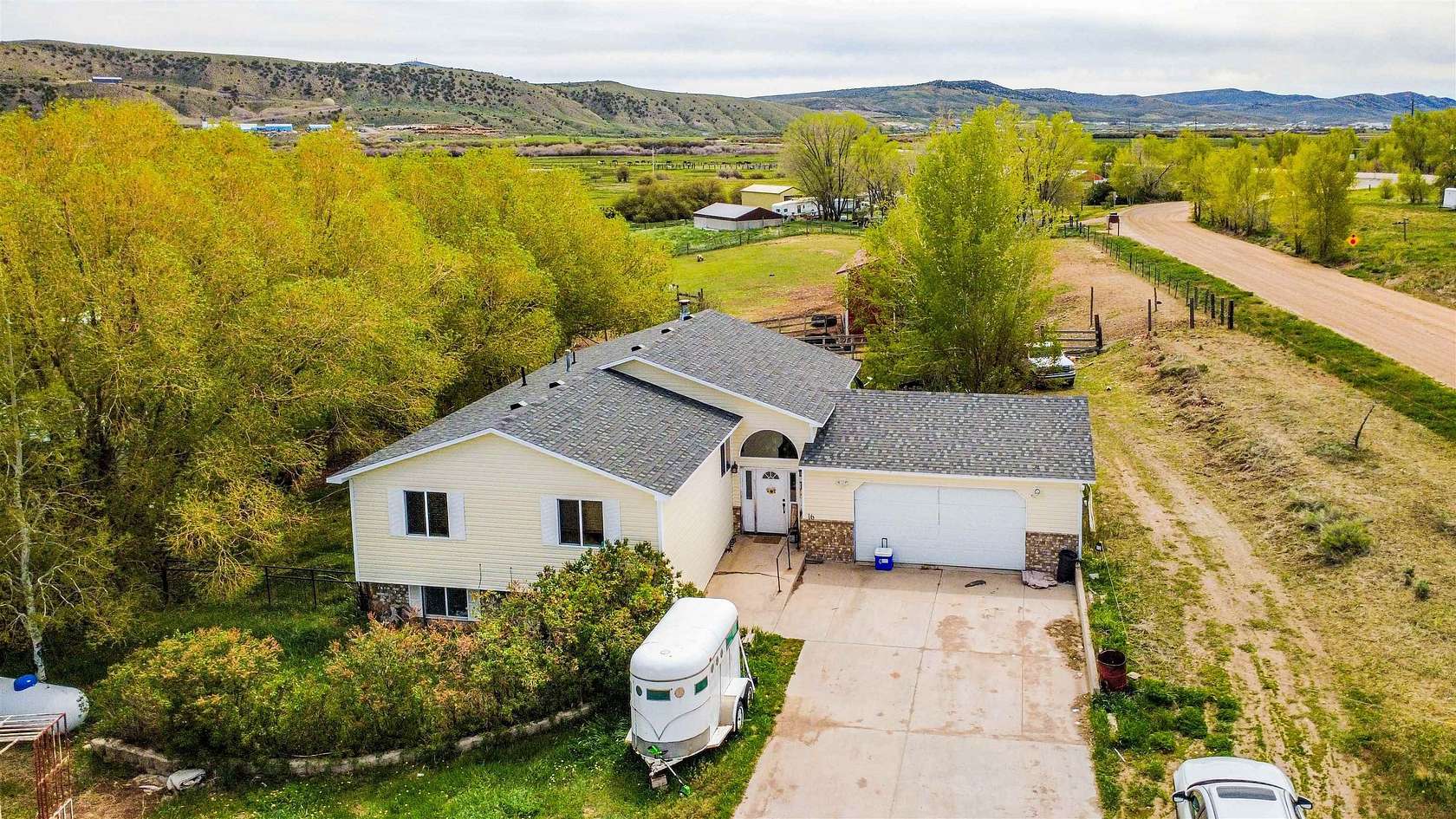 1.58 Acres of Land with Home for Sale in Bear River, Wyoming