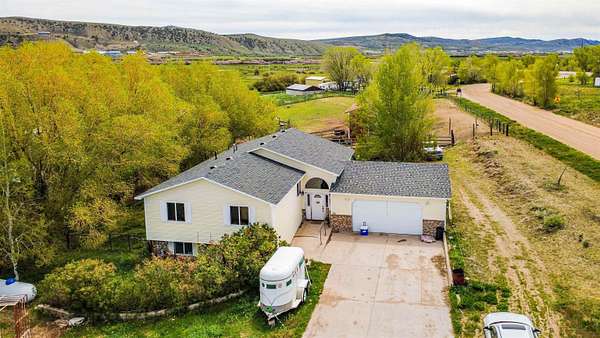1.58 Acres of Land with Home for Sale in Bear River, Wyoming