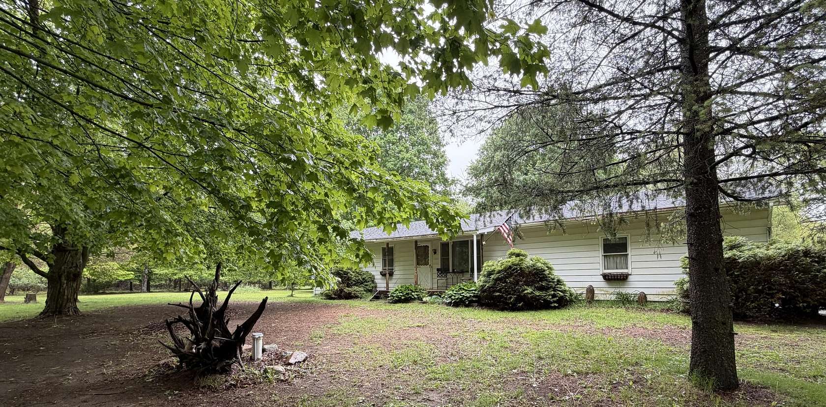 9 Acres of Land with Home for Sale in Belding, Michigan