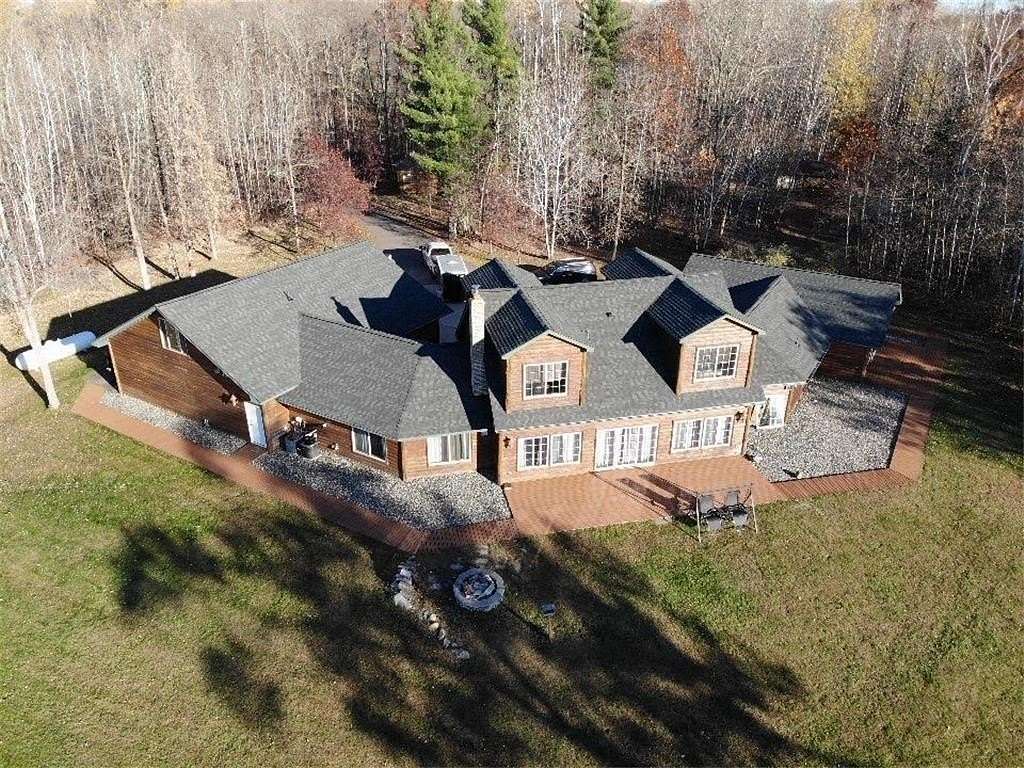21 Acres of Recreational Land with Home for Sale in Backus, Minnesota