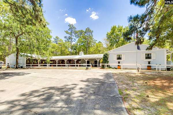 10.5 Acres of Land with Home for Sale in Camden, South Carolina