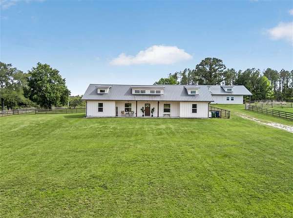 6.28 Acres of Land with Home for Sale in Alachua, Florida