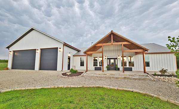 20.9 Acres of Land with Home for Sale in Marion, Kansas