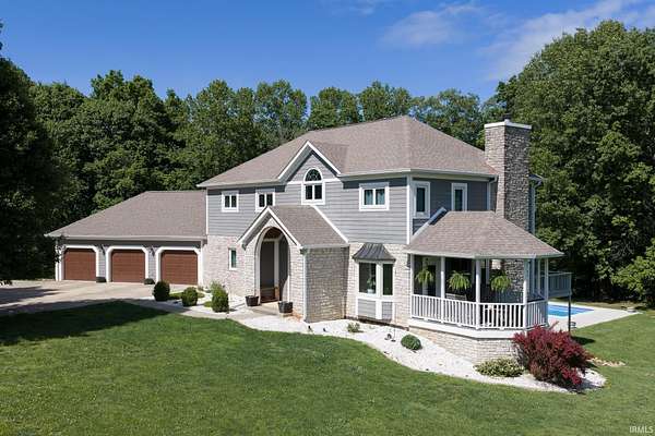 6.29 Acres of Land with Home for Sale in Bloomington, Indiana