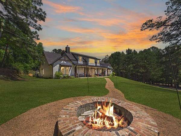 10 Acres of Land with Home for Sale in Brownsboro, Texas