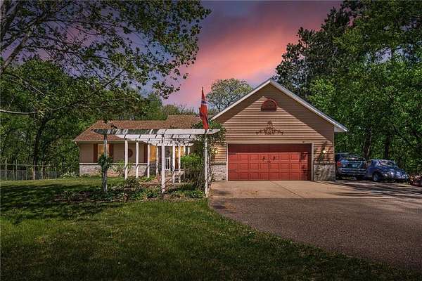 3.16 Acres of Land with Home for Sale in Oak Grove, Minnesota