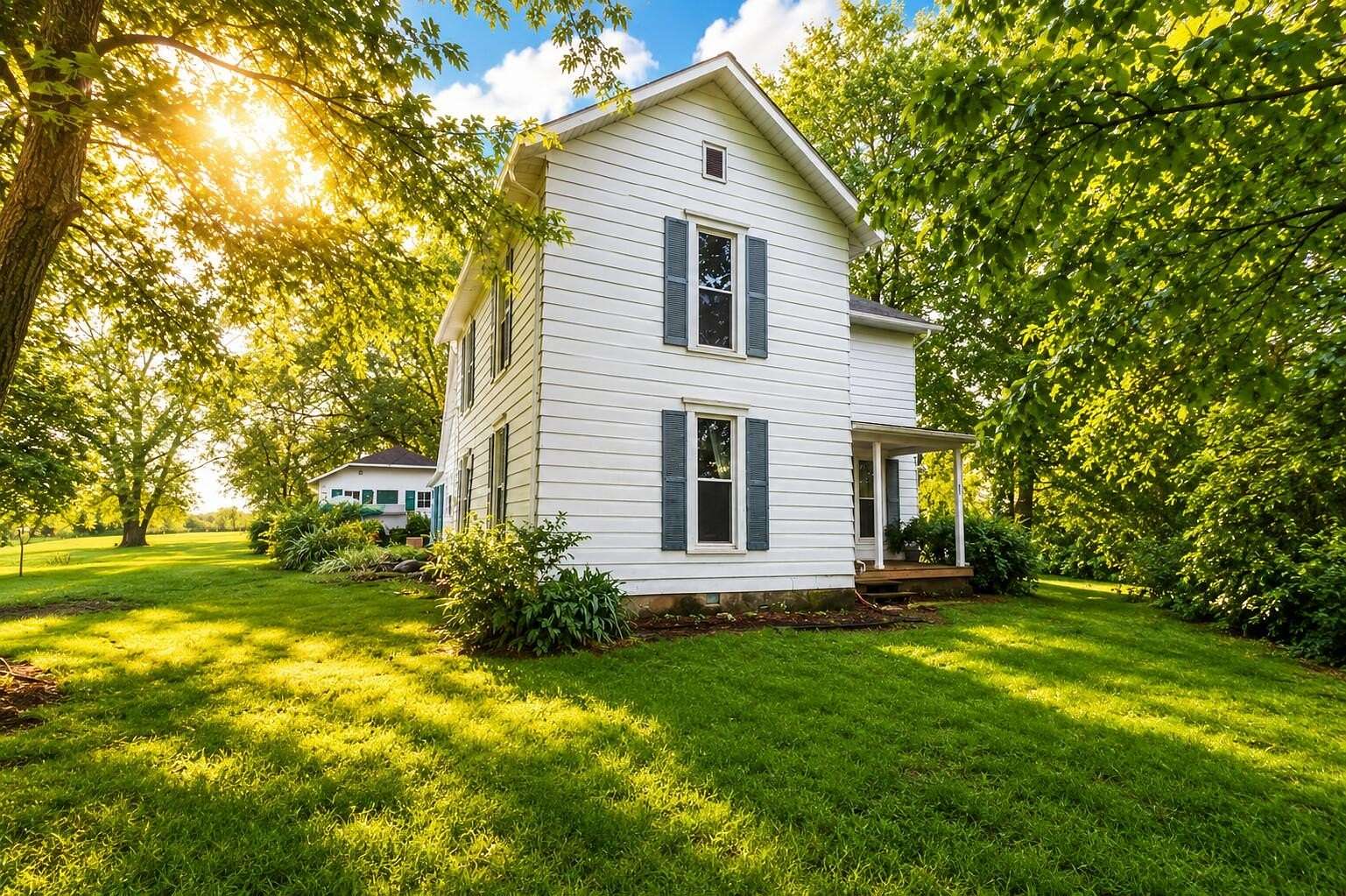 6 Acres of Land with Home for Sale in Mechanicsburg, Ohio