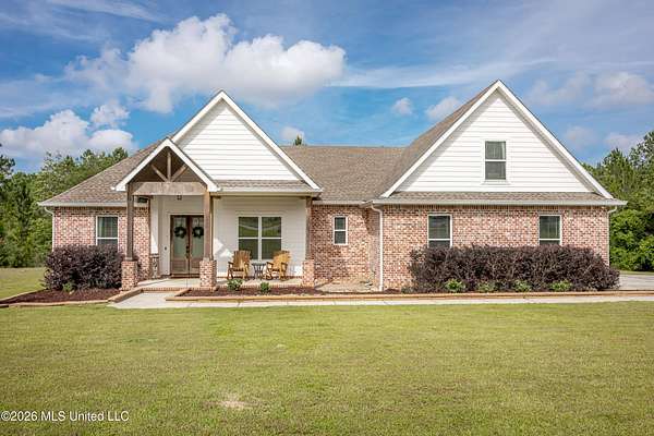2.6 Acres of Land with Home for Sale in Saucier, Mississippi
