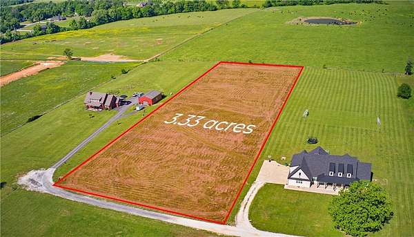 3.33 Acres of Residential Land for Sale in Farmington, Arkansas