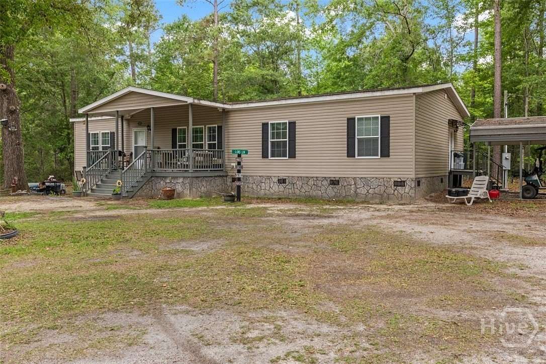 32.2 Acres of Land with Home for Sale in Portal, Georgia