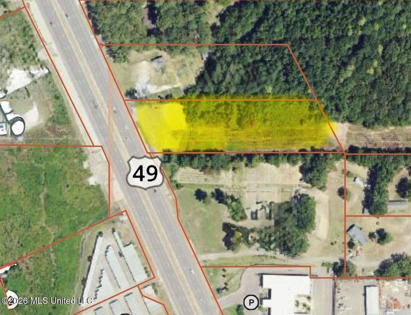 3 Acres of Commercial Land for Sale in Florence, Mississippi