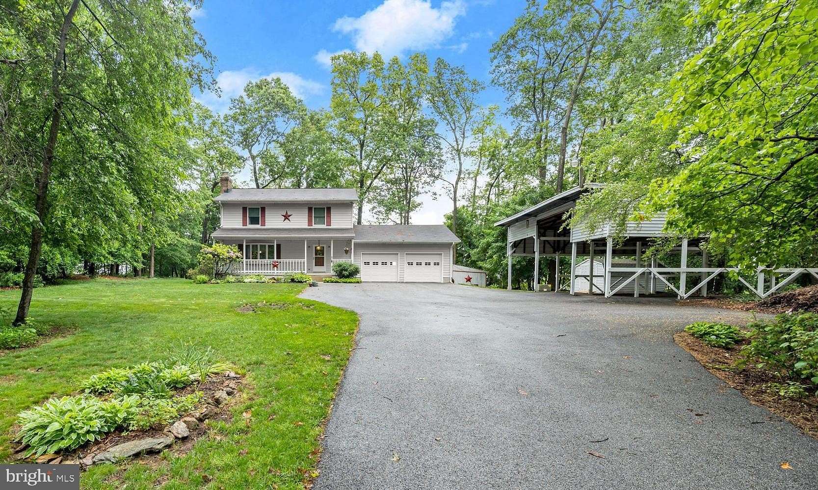 3 Acres of Land with Home for Sale in Manchester, Maryland