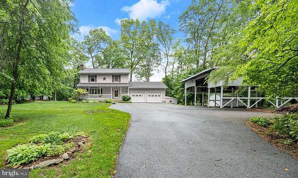 3 Acres of Land with Home for Sale in Manchester, Maryland