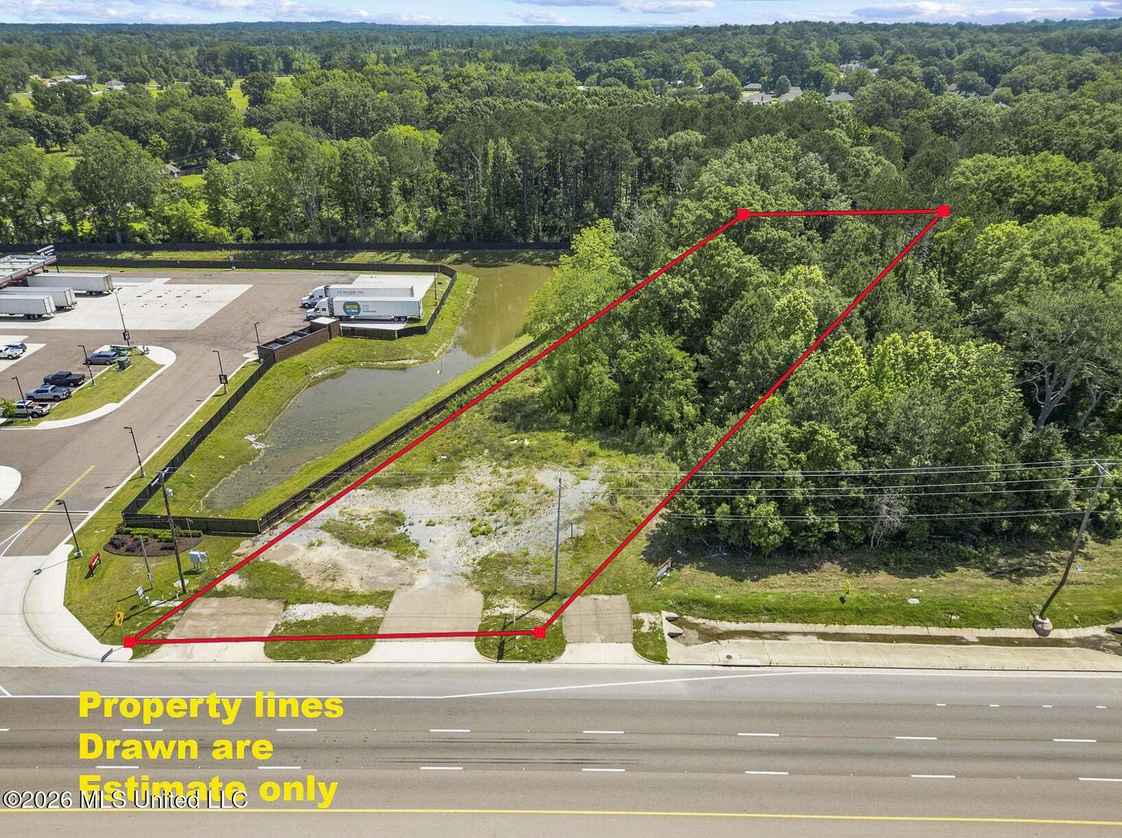 1.47 Acres of Commercial Land for Sale in Richland, Mississippi