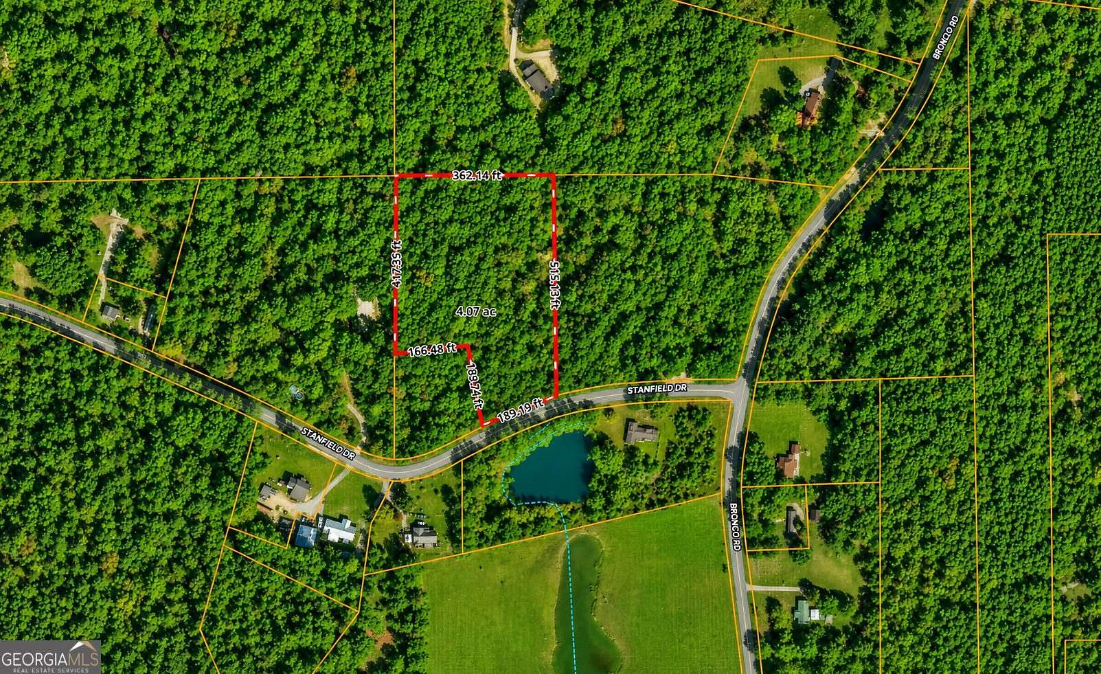 3.58 Acres of Land for Sale in LaFayette, Georgia