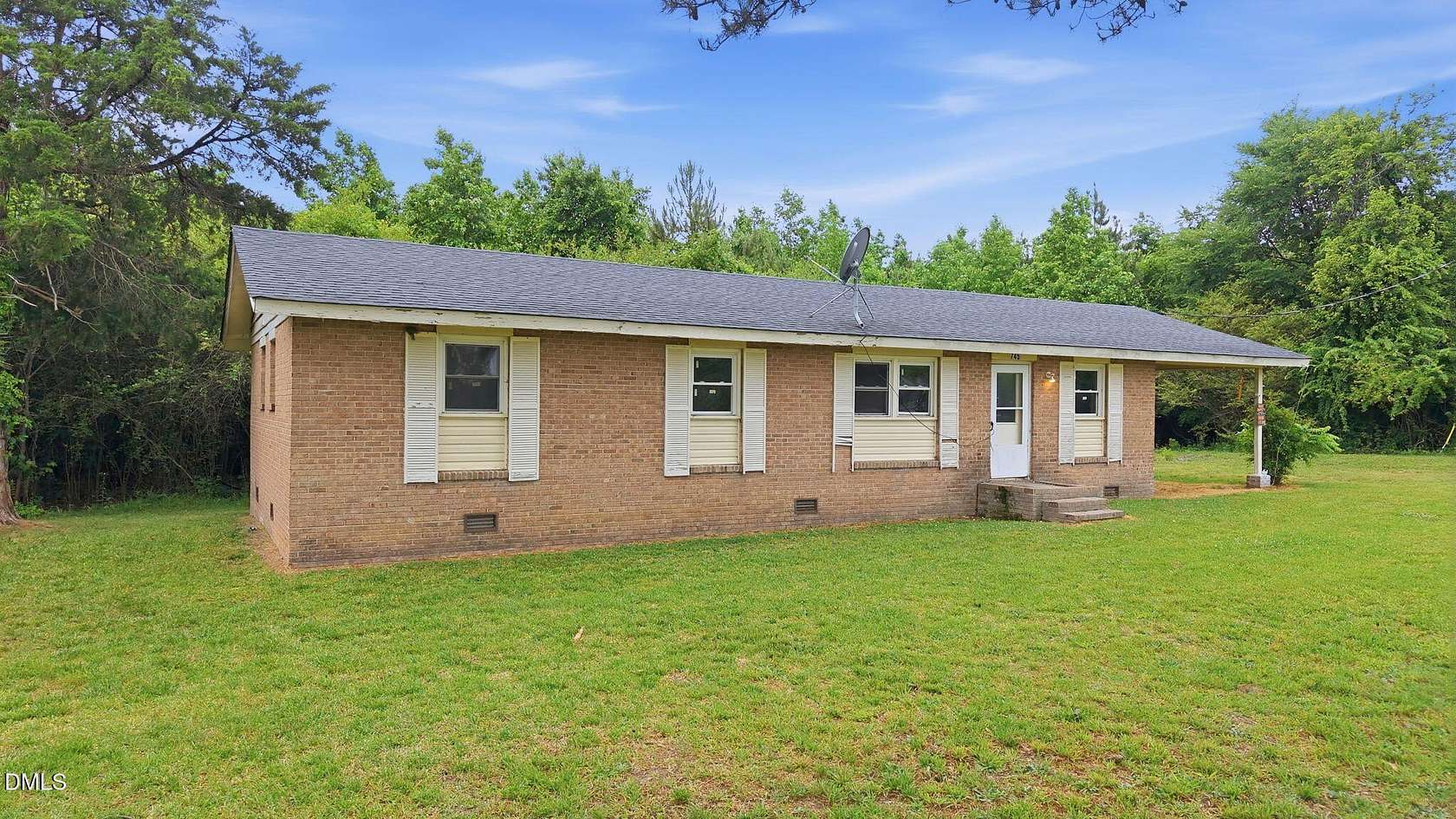 32 Acres of Land with Home for Sale in Hollister, North Carolina