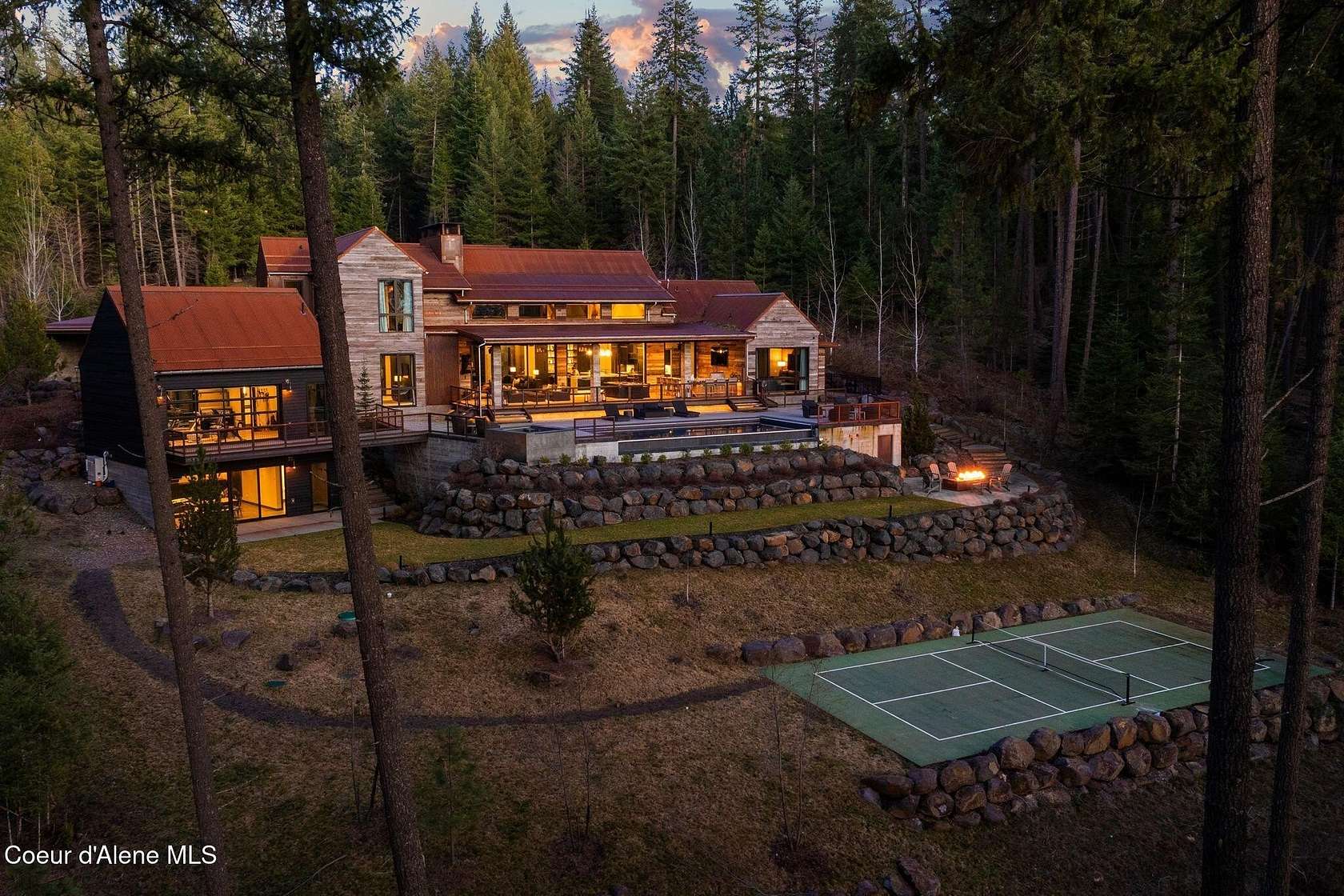 3.27 Acres of Land with Home for Sale in Harrison, Idaho