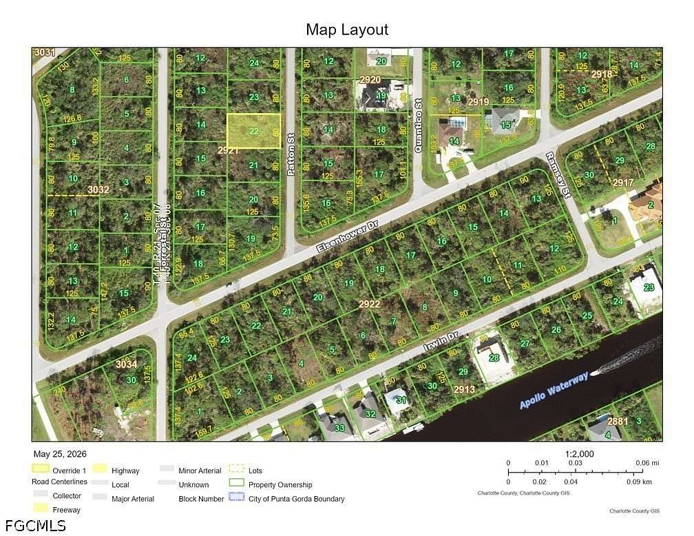 0.23 Acres of Residential Land for Sale in Port Charlotte, Florida
