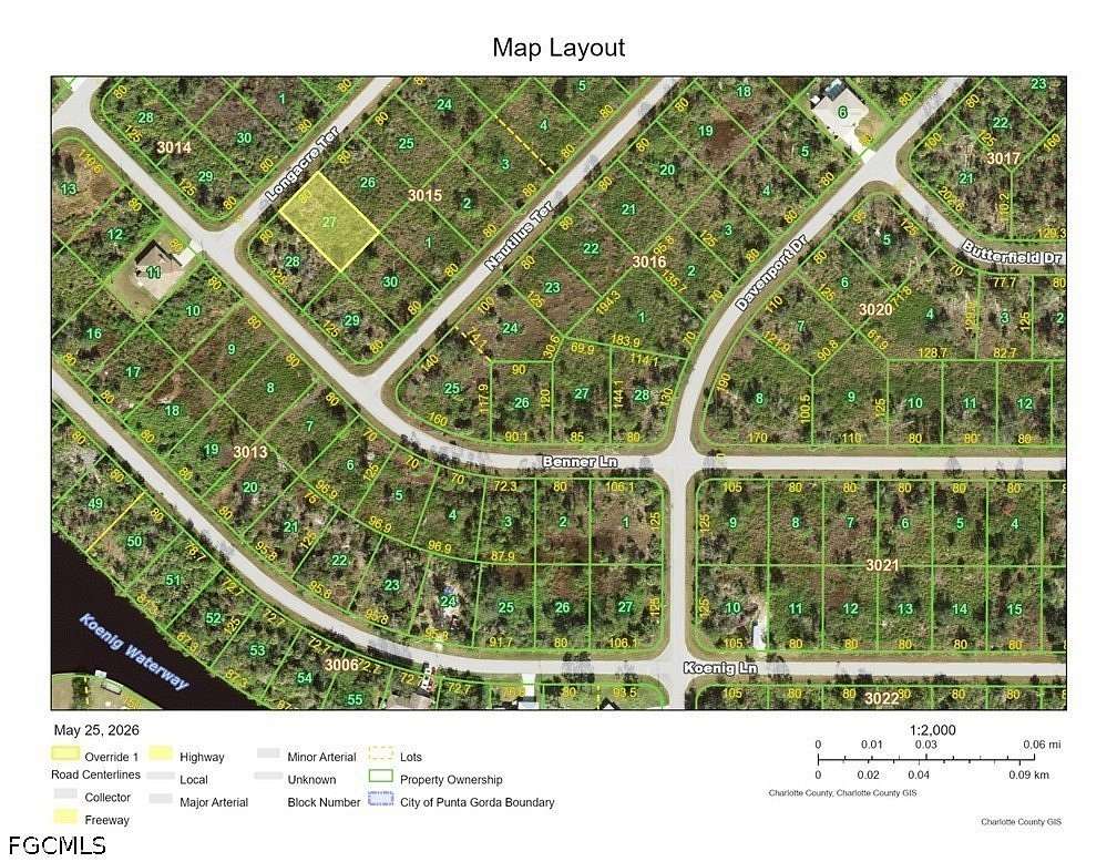 0.23 Acres of Residential Land for Sale in Port Charlotte, Florida