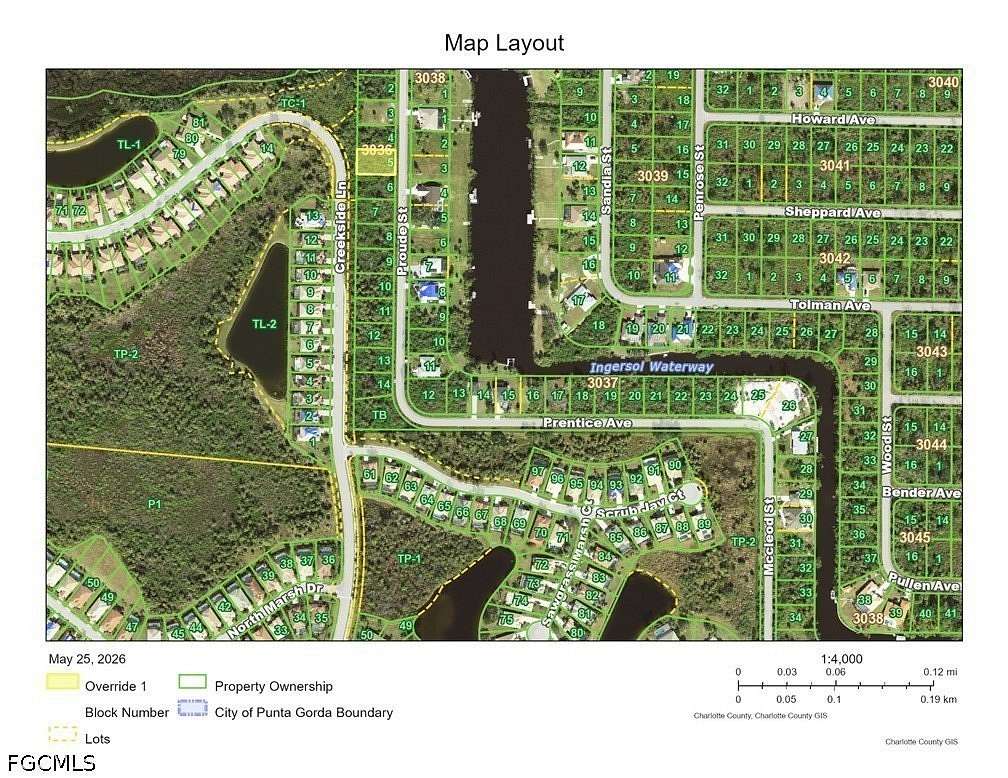 0.23 Acres of Residential Land for Sale in Port Charlotte, Florida