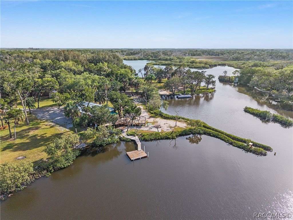 1.5 Acres of Land with Home for Sale in Crystal River, Florida
