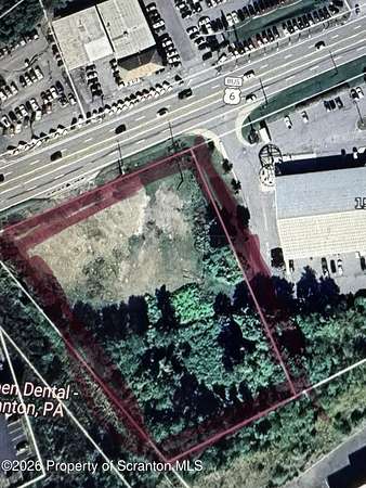 2 Acres of Commercial Land for Lease in Dickson City, Pennsylvania