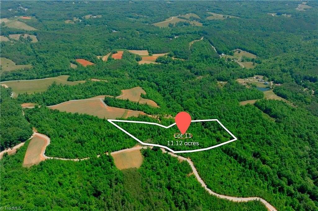 11.1 Acres of Land for Sale in Pinnacle, North Carolina
