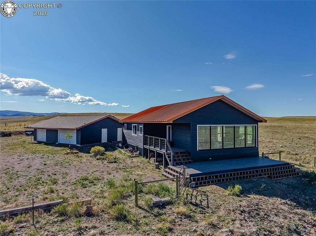 35.8 Acres of Recreational Land with Home for Sale in Westcliffe, Colorado