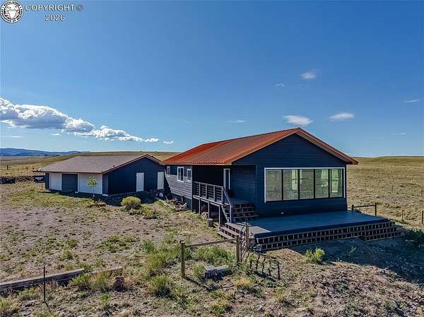 35.8 Acres of Recreational Land with Home for Sale in Westcliffe, Colorado