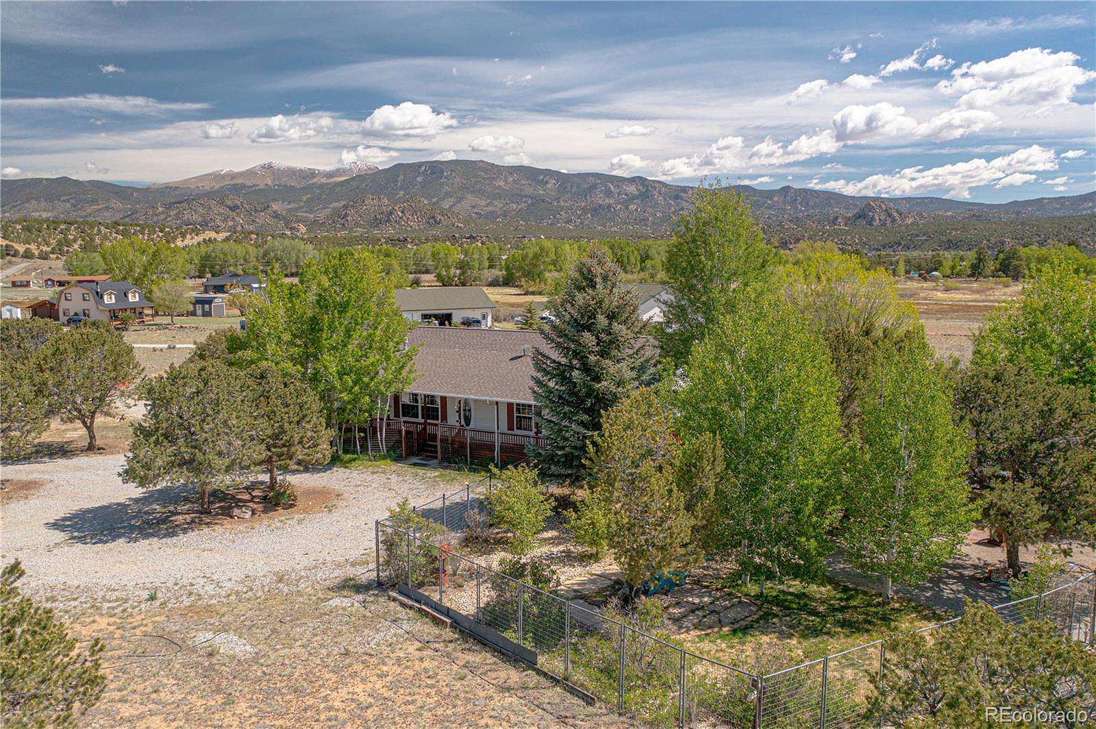 2 Acres of Land with Home for Sale in Buena Vista, Colorado